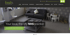 Desktop Screenshot of freshdentalhealthcare.co.uk